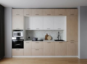 Кухонный гарнитур Демо 3400 (Стол. 38мм) в Дегтярске - degtyarsk.ok-mebel.com | фото