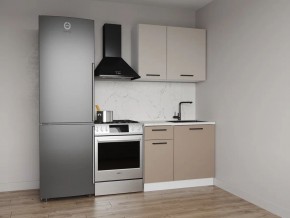 Кухонный гарнитур Каппучино 1000 (Стол. 38мм) в Дегтярске - degtyarsk.ok-mebel.com | фото