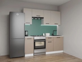 Кухонный гарнитур Каппучино 2000 (Стол. 38мм) в Дегтярске - degtyarsk.ok-mebel.com | фото