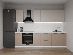 Кухонный гарнитур Каппучино 2800 (Стол. 26мм) в Дегтярске - degtyarsk.ok-mebel.com | фото