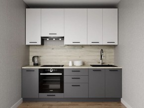 Кухонный гарнитур Меренга 2400 h950 (Стол. 38мм) в Дегтярске - degtyarsk.ok-mebel.com | фото