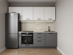 Кухонный гарнитур Меренга 2550 (Стол. 38мм) в Дегтярске - degtyarsk.ok-mebel.com | фото