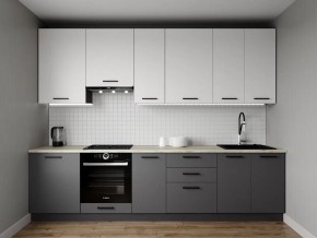 Кухонный гарнитур Меренга 3000 h950 (Стол. 26мм) в Дегтярске - degtyarsk.ok-mebel.com | фото