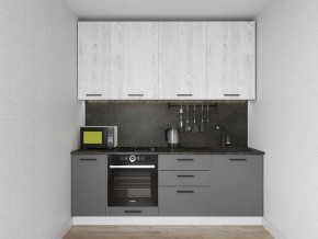 Кухонный гарнитур Санторини 2200 h 950 (Стол. 26мм) в Дегтярске - degtyarsk.ok-mebel.com | фото