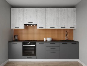 Кухонный гарнитур Санторини 3000 h950 (Стол. 38мм) в Дегтярске - degtyarsk.ok-mebel.com | фото