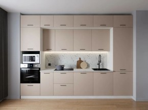 Кухонный гарнитур Шампань 3400 (Стол. 38мм) в Дегтярске - degtyarsk.ok-mebel.com | фото