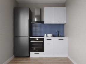 Кухонный гарнитур Смоки 1600 (Стол. 38мм) в Дегтярске - degtyarsk.ok-mebel.com | фото