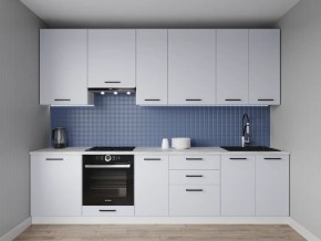 Кухонный гарнитур Смоки 2400 h950 (Стол. 38 мм) в Дегтярске - degtyarsk.ok-mebel.com | фото