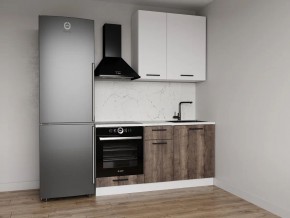 Кухонный гарнитур Старое Дерево 1600 h950 (Стол. 26мм) в Дегтярске - degtyarsk.ok-mebel.com | фото