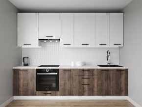 Кухонный гарнитур Старое Дерево 3000 h950 (Стол. 26мм) в Дегтярске - degtyarsk.ok-mebel.com | фото