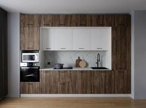 Кухонный гарнитур Старое Дерево 3400 (Стол. 26мм) в Дегтярске - degtyarsk.ok-mebel.com | фото