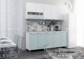 Кухонный гарнитур Тифани 2.0 (БТС) скенди/белый в Дегтярске - degtyarsk.ok-mebel.com | фото