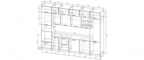 Кухонный гарнитур Трансильвания 3400 (Стол. 26мм) в Дегтярске - degtyarsk.ok-mebel.com | фото 2