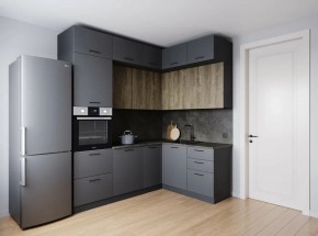Кухонный гарнитур Умбра 2200*1700 (Стол. 38мм) в Дегтярске - degtyarsk.ok-mebel.com | фото