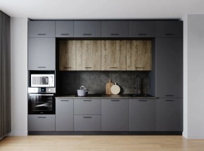 Кухонный гарнитур Умбра 3400 (Стол. 26мм) в Дегтярске - degtyarsk.ok-mebel.com | фото