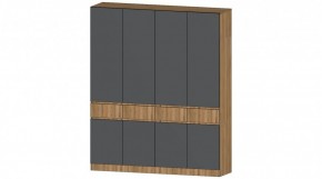ЛЕНОРА Спальный гарнитур (модульный) графит в Дегтярске - degtyarsk.ok-mebel.com | фото 8