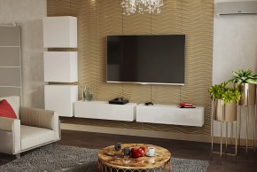 ЛИНДА Гостиная (Белый/Белый) в Дегтярске - degtyarsk.ok-mebel.com | фото 3