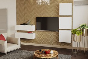 ЛИНДА Гостиная (Белый/Белый) в Дегтярске - degtyarsk.ok-mebel.com | фото 4