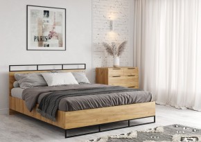 Лофт Кровать 1600х2000 КР-001 с ОРТОПЕДОМ в Дегтярске - degtyarsk.ok-mebel.com | фото 4