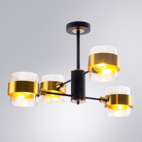 Люстра на штанге Arte Lamp Carlo A8205SP-4BK в Дегтярске - degtyarsk.ok-mebel.com | фото 2