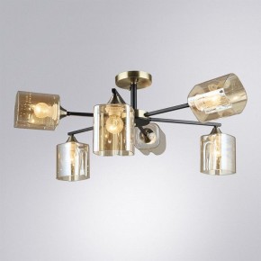 Люстра на штанге Arte Lamp Merci A4185PL-6BK в Дегтярске - degtyarsk.ok-mebel.com | фото 2