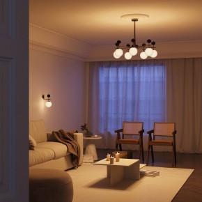 Люстра на штанге Maytoni Museo MOD436PL-05BS в Дегтярске - degtyarsk.ok-mebel.com | фото 3