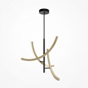 Люстра на штанге Maytoni Wabi MOD428PL-L27BK в Дегтярске - degtyarsk.ok-mebel.com | фото 2