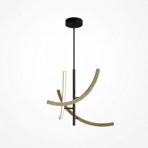 Люстра на штанге Maytoni Wabi MOD428PL-L27BK в Дегтярске - degtyarsk.ok-mebel.com | фото 3