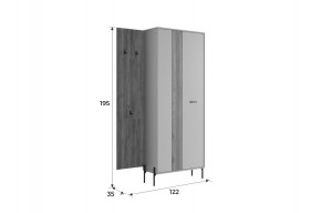 МЕБЕЛЬСОН К8 Прихожая в Дегтярске - degtyarsk.ok-mebel.com | фото 2