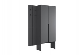 МЕРСИ Прихожая (модульная) графит в Дегтярске - degtyarsk.ok-mebel.com | фото 6