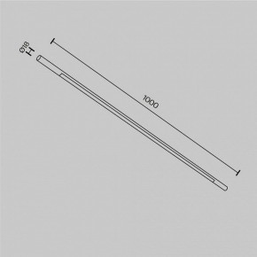 Модульный светильник Maytoni Basis C100CL-L1000-24W3-6K-B в Дегтярске - degtyarsk.ok-mebel.com | фото 6