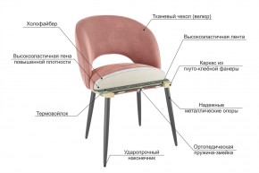 МОЛИ Набор стульев (2 шт) в Дегтярске - degtyarsk.ok-mebel.com | фото 3