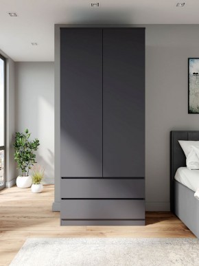 МОРИ МШ 900.2 Шкаф (графит) в Дегтярске - degtyarsk.ok-mebel.com | фото 3