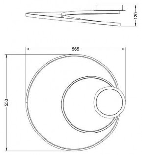 Накладной светильник Arte Lamp Millo A3893PL-30BK в Дегтярске - degtyarsk.ok-mebel.com | фото 2