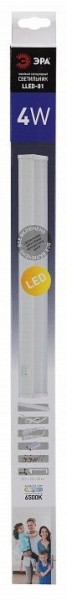 Накладной светильник Эра  LLED-01-04W-6500-W в Дегтярске - degtyarsk.ok-mebel.com | фото 4
