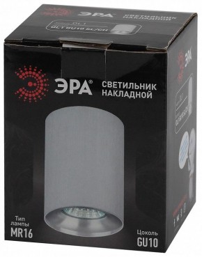 Накладной светильник Эра  OL1 GU10 SL/CH в Дегтярске - degtyarsk.ok-mebel.com | фото 8