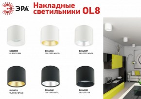 Накладной светильник Эра OL8 GX53 BK Б0048538 в Дегтярске - degtyarsk.ok-mebel.com | фото 2