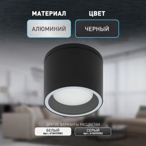 Накладной светильник Эра WL40 BK Б0054414 в Дегтярске - degtyarsk.ok-mebel.com | фото 3