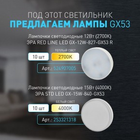 Накладной светильник Эра WL40 BK Б0054414 в Дегтярске - degtyarsk.ok-mebel.com | фото 4