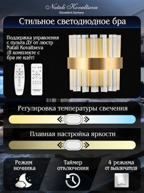 Накладной светильник Natali Kovaltseva ROYALTON LED LAMPS 81125/1W в Дегтярске - degtyarsk.ok-mebel.com | фото 6