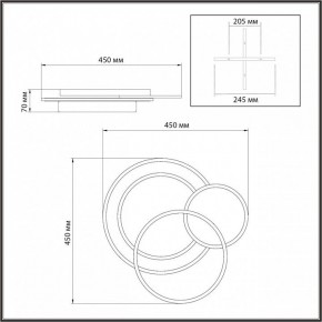 Накладной светильник Sonex Pine 7735/80L в Дегтярске - degtyarsk.ok-mebel.com | фото 10