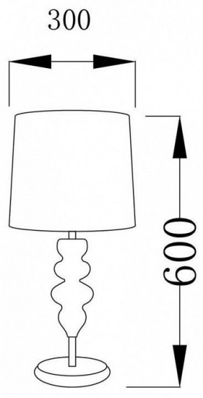 Настольная лампа декоративная Lucia Tucci Bristol 8 BRISTOL T897.1 в Дегтярске - degtyarsk.ok-mebel.com | фото 3
