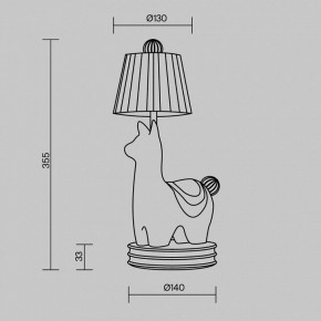 Настольная лампа декоративная Maytoni Senor Alpaca MOD377TL-L5W3K в Дегтярске - degtyarsk.ok-mebel.com | фото 10