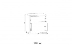 НИЛЬС - 32 Тумба в Дегтярске - degtyarsk.ok-mebel.com | фото 2