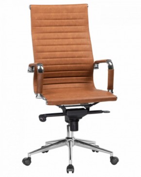 Офисное кресло для руководителей DOBRIN CLARK LMR-101F светло-коричневый №321 в Дегтярске - degtyarsk.ok-mebel.com | фото