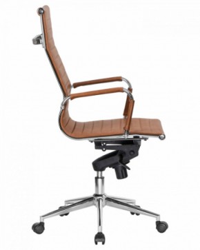 Офисное кресло для руководителей DOBRIN CLARK LMR-101F светло-коричневый №321 в Дегтярске - degtyarsk.ok-mebel.com | фото 3