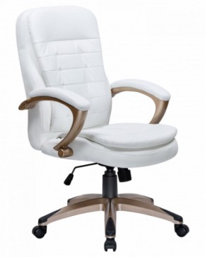 Офисное кресло для руководителей DOBRIN DONALD LMR-106B белый в Дегтярске - degtyarsk.ok-mebel.com | фото 2
