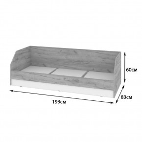 ОЛИВИЯ Детская (модульная) дуб серый/белый в Дегтярске - degtyarsk.ok-mebel.com | фото 14