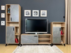 ОСКАР TRIO Гостиная (дуб золотой/каспий темный) в Дегтярске - degtyarsk.ok-mebel.com | фото 2