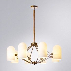 Подвесная люстра Arte Lamp Cassel A5454LM-8PB в Дегтярске - degtyarsk.ok-mebel.com | фото 3